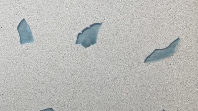 ビールストーン プラスチックコップ入り仕上げサンプル