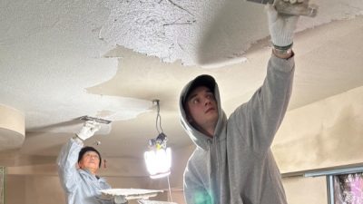 国際交流！ドイツから来た左官マイスターと働く