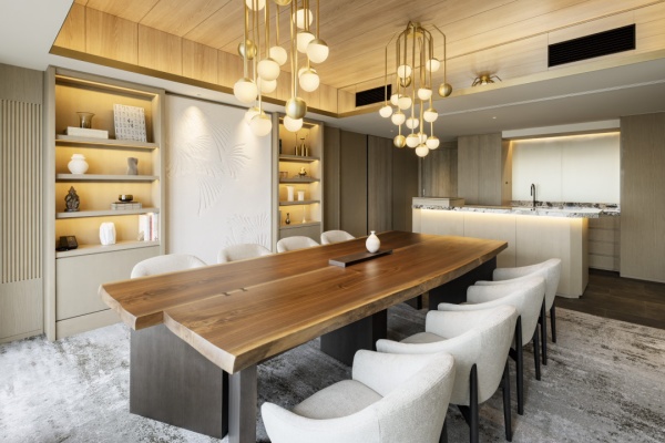 ホテル客室の室内風景