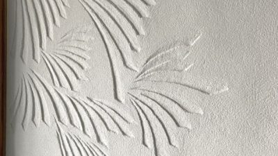 プロジェクター投影で叶える忠実なデザイン 特注掻き落とし仕上げ