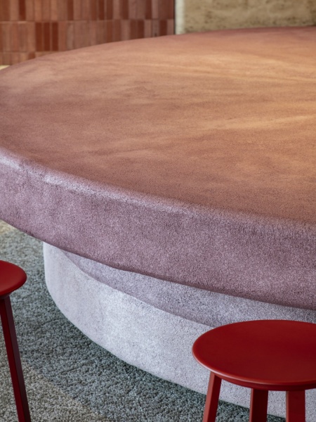 プラスタル塗り版築