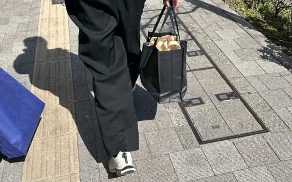 撮影スタジオへ移動