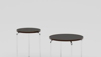 モールテックス - テーブルとスツールに施工