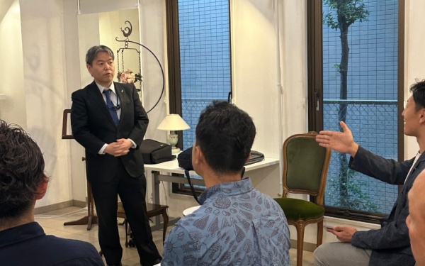 「なぜ原田左官には若い左官職人が多くいるのか」講習とディスカッション