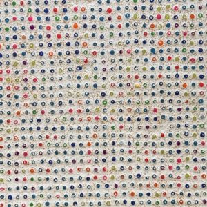 スーパーボール（ゴム）の端材を並べた洗い出し仕上げサンプル