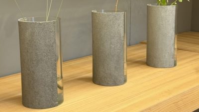 SAKAN CMF Lab. Glass and Plaster Vaseの紹介