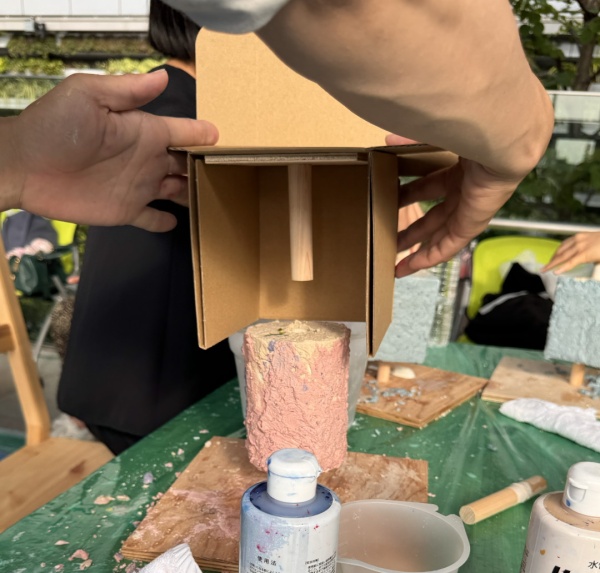 オリジナル花瓶の輸送用箱
