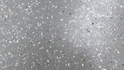 オルトレマテリア エコぺルラ(パール)グレー仕上げ壁サンプル