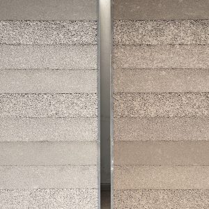 2色塗り版築仕上げサンプル